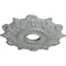 Ekena Millwork Preston Ceiling Medallion (Fits Canopies up to 4"), 17 1/2"OD x 4"ID x 1"P, Primed White CM17PR - alternate 4